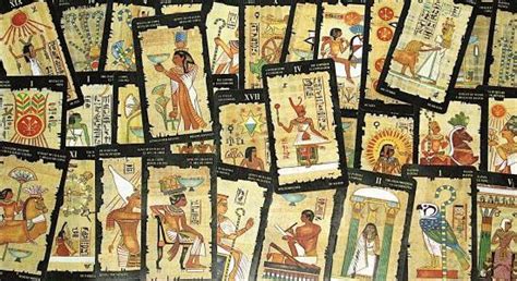 Tirage du tarot égyptien